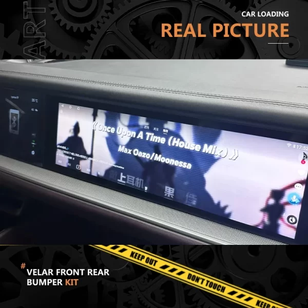 For Porsche 2024-2025 Cayenne Head Unit Upgrade Android Auto Carplay GPS Navigation Multimedia Player with Co-Pilot Screen - Image 6