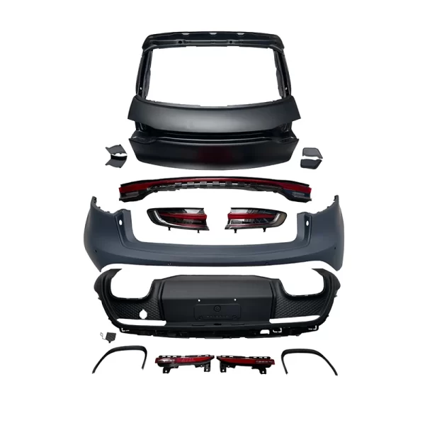 For Porsche Macan 2014-2021 Body Kits for Cars 95B Upgrade 2023 Model Rear Bumper Taillights, Brake Turn Signals - Image 2