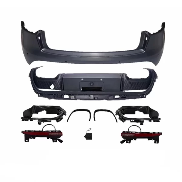 For Porsche Macan 2014-2021 Body Kits for Cars 95B Upgraded to 2023 Macan GTS Car Rear Bumper - Image 2
