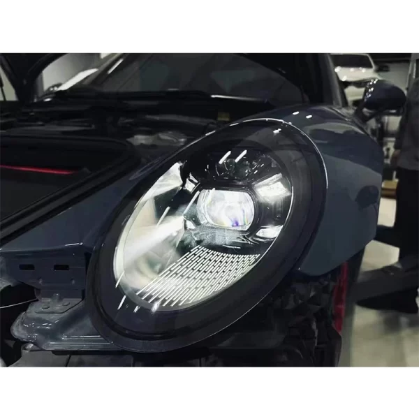 Suitable for Porsche 2005-2012 911 Upgraded 992 Style Front Lighting Headlights 997 Front Bumper LED Headlights - Image 4