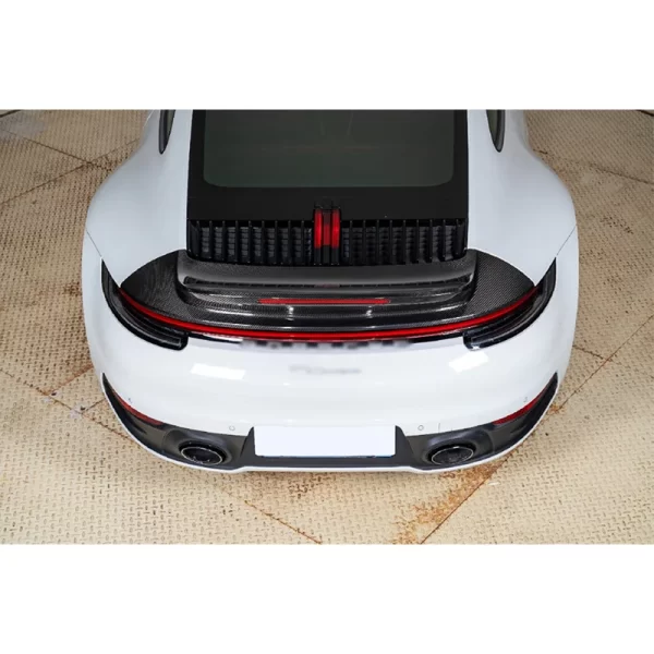 For Porsche 911 2020-2024 Car Modification Bodykit Car 992 Spoiler Car Fixed Rear Wing Carbon Fiber Tail Fin - Image 6