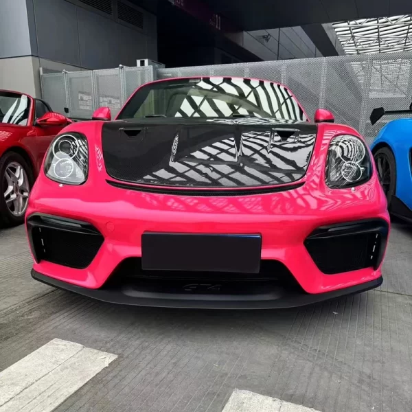 2012-2023 for Porsche Cayman Boxster 981/982/718 GT4 Front Assy Body Kit Fog Light New Upgrades for 981 GT4 2016-2017 982 718 GT - Image 4