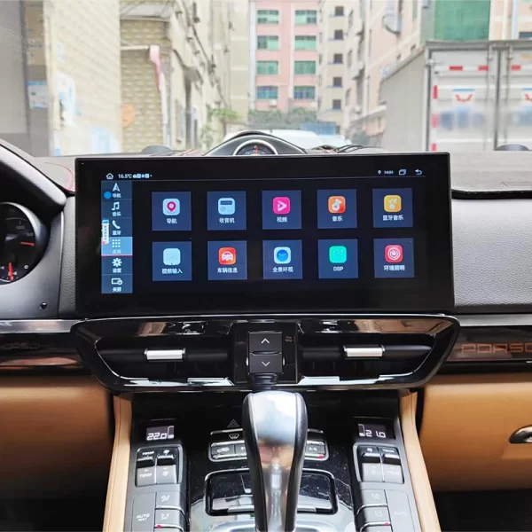 For Porsche Cayenne 2011-2017 Android System Navigation Multimedia Player Central Control Large Screen New Condition