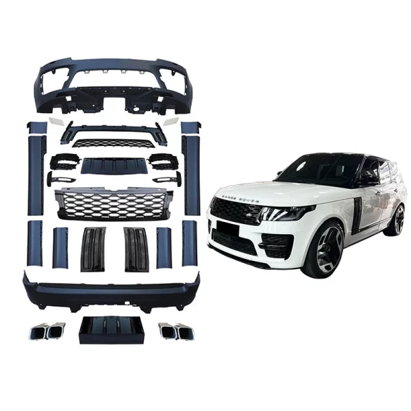 For Range Rover 2018-2023 Car Modification SVO Bodykit Car Range Rover Administrative Upgrade SVO Front Bumper Rear Bumper