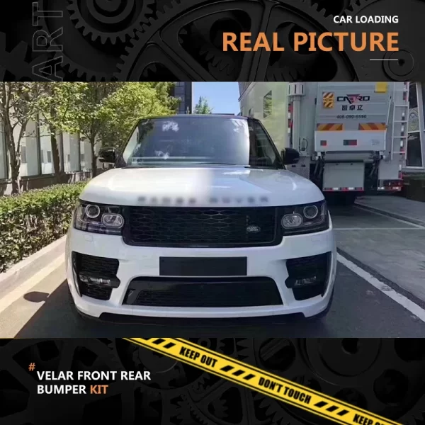 2013-2017 for Range Rover SVO Bodykit Upgrade Kit New Condition Car Modification with Front Bumper Rear Bumper Grille Door Panel - Image 3