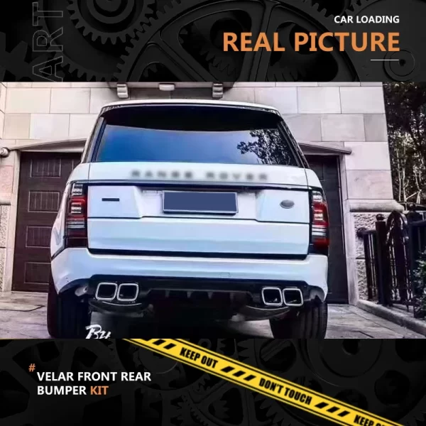 2013-2017 for Range Rover SVO Bodykit Upgrade Kit New Condition Car Modification with Front Bumper Rear Bumper Grille Door Panel - Image 4