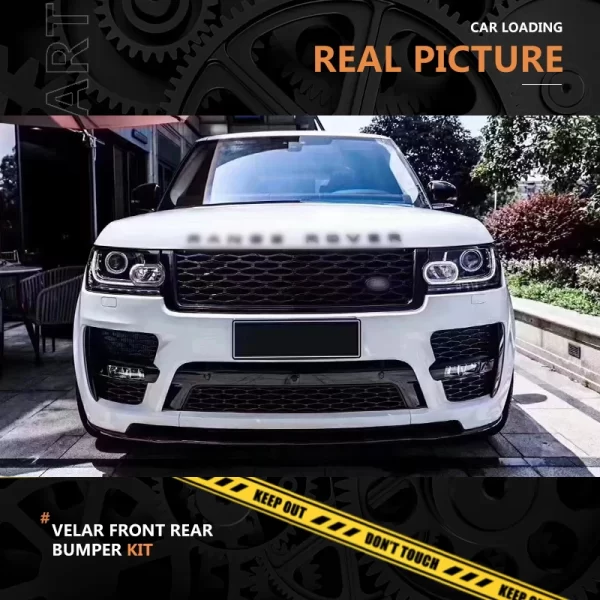 2013-2017 for Range Rover SVO Bodykit Upgrade Kit New Condition Car Modification with Front Bumper Rear Bumper Grille Door Panel - Image 5