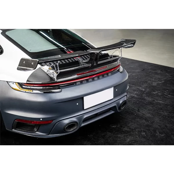 2020-2025 for Porsche 911 Body Kits Carbon Fiber Tail 992 Fixed Spoiler New Condition Car Upgrade Rear Spoilers - Image 3
