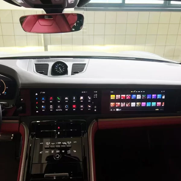 For Porsche Panamera2024-2025 Car Modification Passenger Screen Multimedia Player Upgrade Kit Android GPS Navigation - Image 5