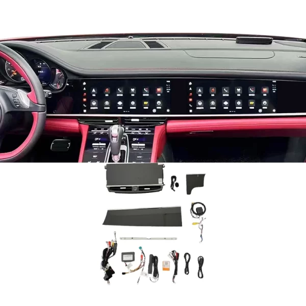 For Porsche Panamera 2009-2016 Upgraded Central Control Large Screen 970 Co pilot Screen Control Navigation Multimedia Playback - Image 2