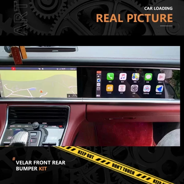 For Porsche Panamera 2017-2023 Car Modification Upgrade Passenger Screen Entertainment Screen Navigation Multimedia Playback - Image 6