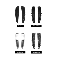 Suitable for Porsche 2017-2024 Panamera Car Side Blade air Outlet Carbon Fiber Fender air Outlet Body Kit