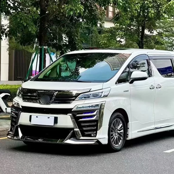 2018 for Toyota Vellfire Body Kits for 2008-2014 for Toyota Alpha Alphard New Car Modification Upgrade LED Headlights Front Rear - Image 4