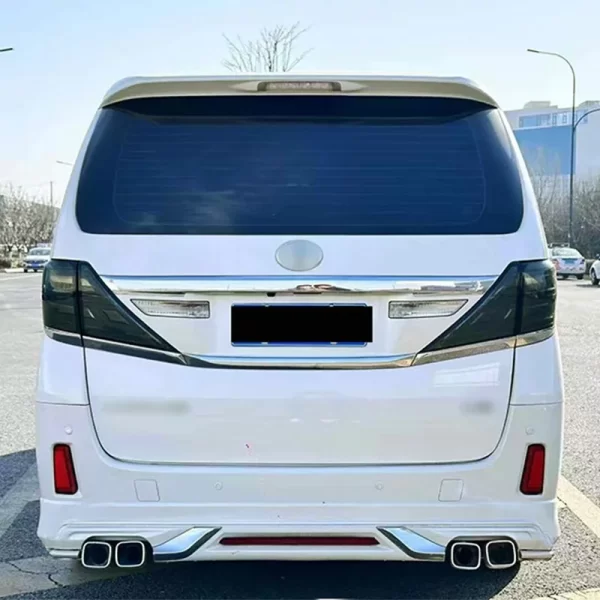 2018 for Toyota Vellfire Body Kits for 2008-2014 for Toyota Alpha Alphard New Car Modification Upgrade LED Headlights Front Rear - Image 5