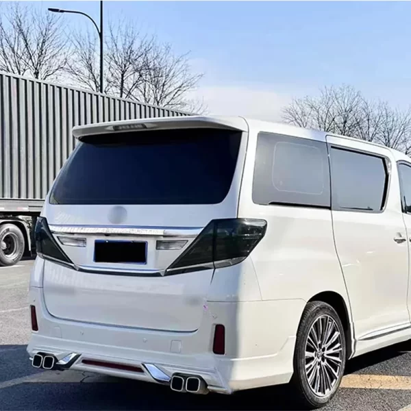 2018 for Toyota Vellfire Body Kits for 2008-2014 for Toyota Alpha Alphard New Car Modification Upgrade LED Headlights Front Rear - Image 6