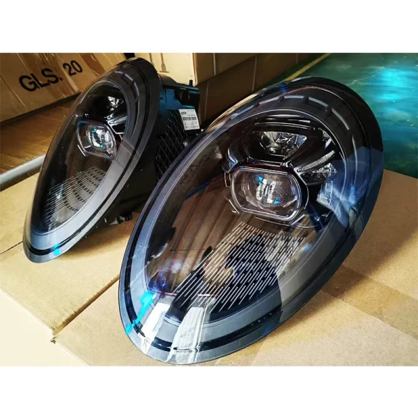For Porsche 991 2013-2019 Car Modification Car Lights LED Modified Headlight New Daytime Running Lights for 992 Model - Image 3