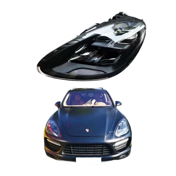 For Porsche Cayenne 2011-20114 Car Modification Upgrade 2023 Car Lights LED Headlight Front Bumper Headlight - Image 2