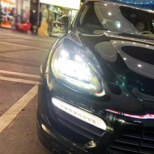 For Porsche Cayenne 2011-20114 Car Modification Upgrade 2023 Car Lights LED Headlight Front Bumper Headlight - Image 6