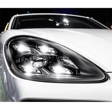 For Porsche Cayenne 2015-2017 Car Modification Upgrade 2023 Car Lights LED Headlight 958 Front Bumper Headlights