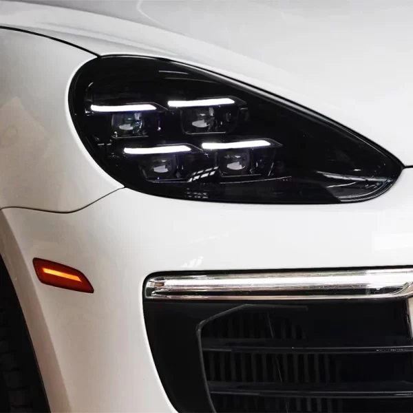 For Porsche Cayenne 2015-2017 High Quality LED Headlights Upgrade 2024 Plug-and-Play Car Headlight Cayenne Modified Headlight - Image 5
