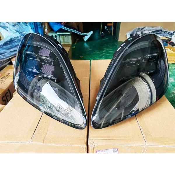 High Quality LED Headlights for Porsche Cayenne 2018-2023  9Y0.1 Upgrade 9Y0.2 Plug and Play Cayenne LED Car Modified Headlight - Image 4