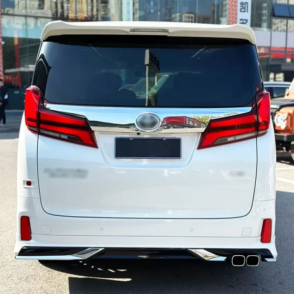 2018 for Toyota Alpha 2008-2014 Body Kits New LED Car Lights Front Rear Bumper Headlights Middle Grille for Cars Upgrade Alphard - Image 5