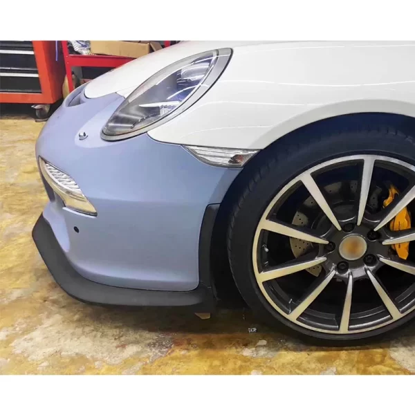 For Porsche 2012-2015 911 GT3 Injection Molded Front Bumper Assembly & Car Grille Body Kit for Upgrade 991 Front Spoiler for Car - Image 6