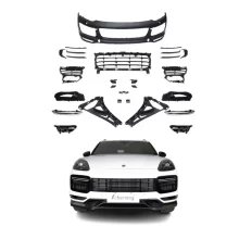 Suitable for Porsche Cayenne 2011-2017 958.2 Upgrade Turbo Front Bumper Cayenne 958.2 GTS Front Bumper Body Kit Car Grille
