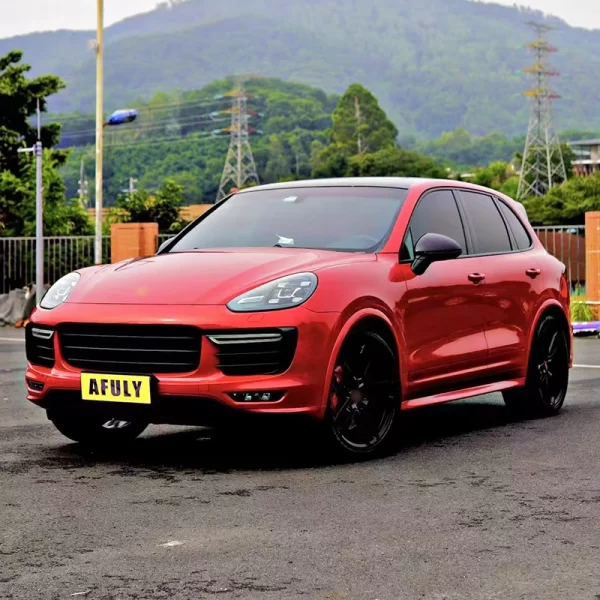 Suitable for Porsche Cayenne 2011-2017 958.2 Upgrade Turbo Front Bumper Cayenne 958.2 GTS Front Bumper Body Kit Car Grille - Image 4