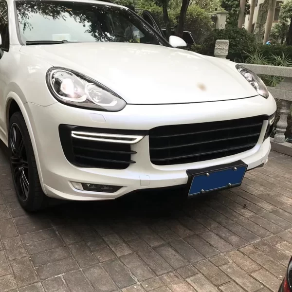 Suitable for Porsche Cayenne 2011-2017 958.2 Upgrade Turbo Front Bumper Cayenne 958.2 GTS Front Bumper Body Kit Car Grille - Image 5