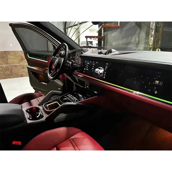 New 2024 for Cayenne Car Interior LED Ambient Lighting System Condition New - Image 3