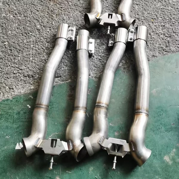 New 2024  Panamera Mid Exhaust 976 Sport Exhaust Pipe - Image 3