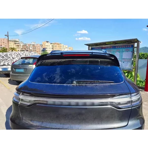 2014-2023  Macan 95B Sport Design Fixed Carbon Fiber Rear Wing Spoiler New Condition - Image 5