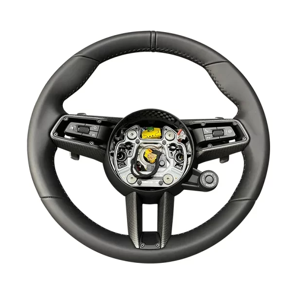 2024  Cayenne GT Carbon Fiber Steering Wheel Assembly New Condition Upgrade for Panamera 971 Macan 911 992