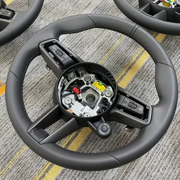 2024  Cayenne GT Carbon Fiber Steering Wheel Assembly New Condition Upgrade for Panamera 971 Macan 911 992 - Image 4