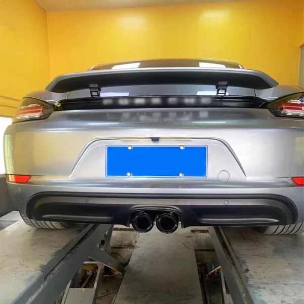 2016-2023  Cayman Boxster Tailpipe Exhaust Modification New Upgrade Throat Exhaust Pipe Outlet - Image 5