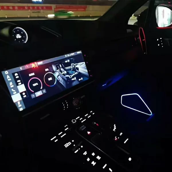 New 2018-2023  Cayenne 9YA Interior Ambient Lighting Kit with Door Contour Lights and Headlight Direct Fit - Image 4