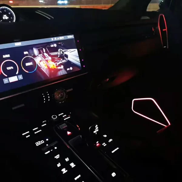 New 2018-2023  Cayenne 9YA Interior Ambient Lighting Kit with Door Contour Lights and Headlight Direct Fit - Image 5