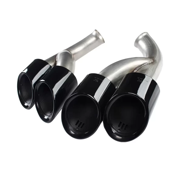 2015-2017  Cayenne 958 Tailpipe Exhaust Modification Four Outlet Tail Throat Exhaust Pipe New Upgrade Type - Image 2