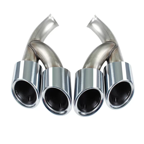 2015-2017  Cayenne 958 Tailpipe Exhaust Modification Four Outlet Tail Throat Exhaust Pipe New Upgrade Type - Image 3