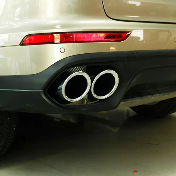 2015-2017  Cayenne 958 Tailpipe Exhaust Modification Four Outlet Tail Throat Exhaust Pipe New Upgrade Type - Image 5