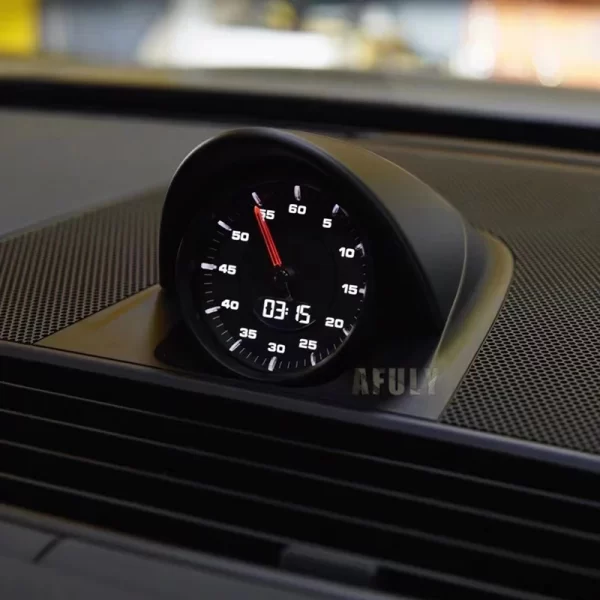 Upgrade Interior Dashboard Time Electronic Accessory Car Stopwatch Meter Clock for Porsche Panamera 2017-2023 - Image 4