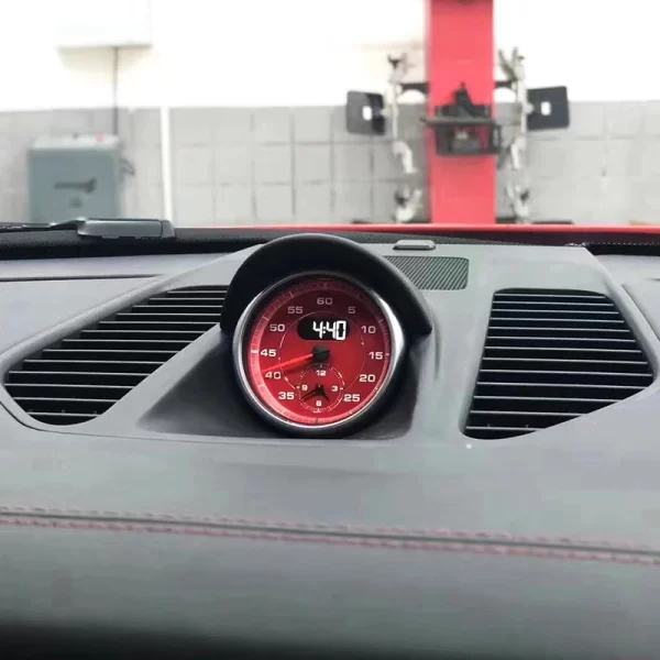 For Porsche 2016-2019 911 Carrera 991 Car Dashboard Speedometer Clock Stopwatch Console with Black Red White Yellow Clock - Image 4