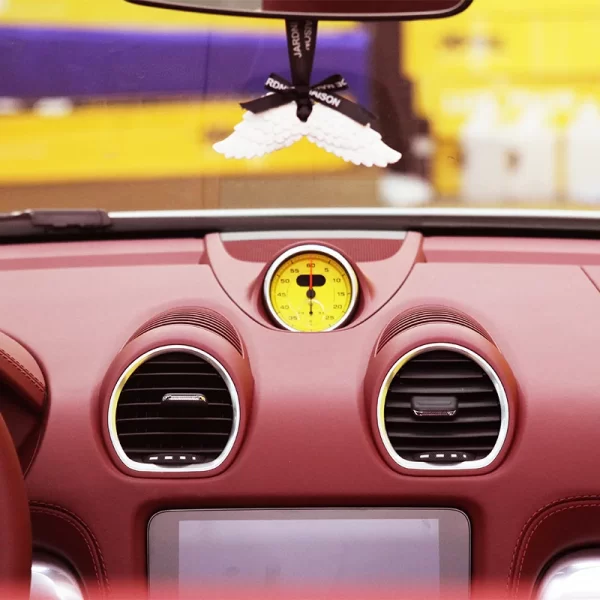 For Porsche 2016-2023 718 Cayman Boxster Car Dashboard Speedometer Clock Stopwatch Console with Black Red White Yellow Clock - Image 6
