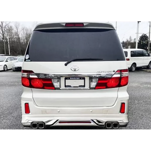 2018 for Toyota Alpha LED Headlight Front Rear Bars Car Modification Upgrade LED Headlight Fog Light Cayenne Bumper for 2003-200 - Image 6