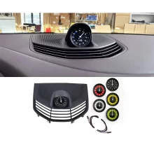 For Porsche 2020-2023 Taycan Car Dashboard Speedometer Clock Stopwatch Console with Black Red White Yellow Clock 9J1