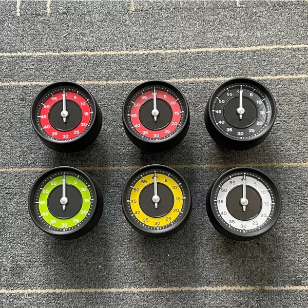For Porsche 2020-2023 Taycan Car Dashboard Speedometer Clock Stopwatch Console with Black Red White Yellow Clock 9J1 - Image 6