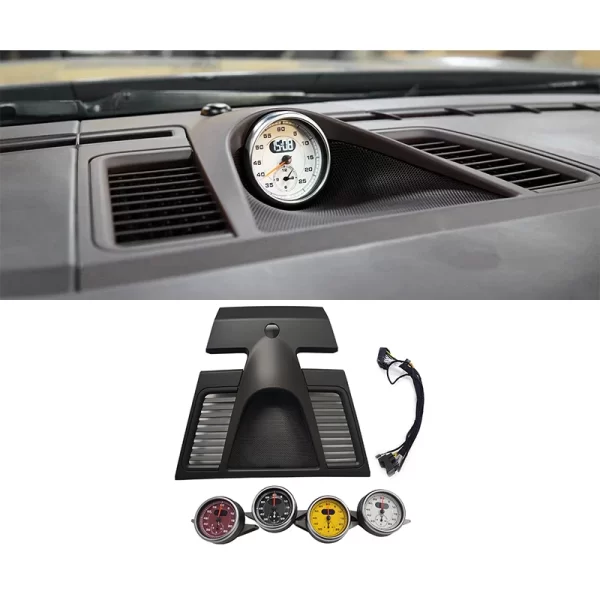For Porsche Panamera 970 2010-2016 Interior Modification Kit Speedometer Clock Stopwatch Compass Central Console-New Condition