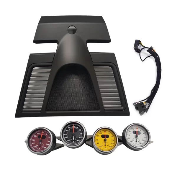 For Porsche Panamera 970 2010-2016 Interior Modification Kit Speedometer Clock Stopwatch Compass Central Console-New Condition - Image 2