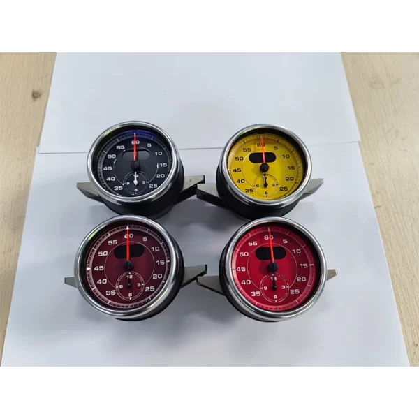 For Porsche Panamera 970 2010-2016 Interior Modification Kit Speedometer Clock Stopwatch Compass Central Console-New Condition - Image 4